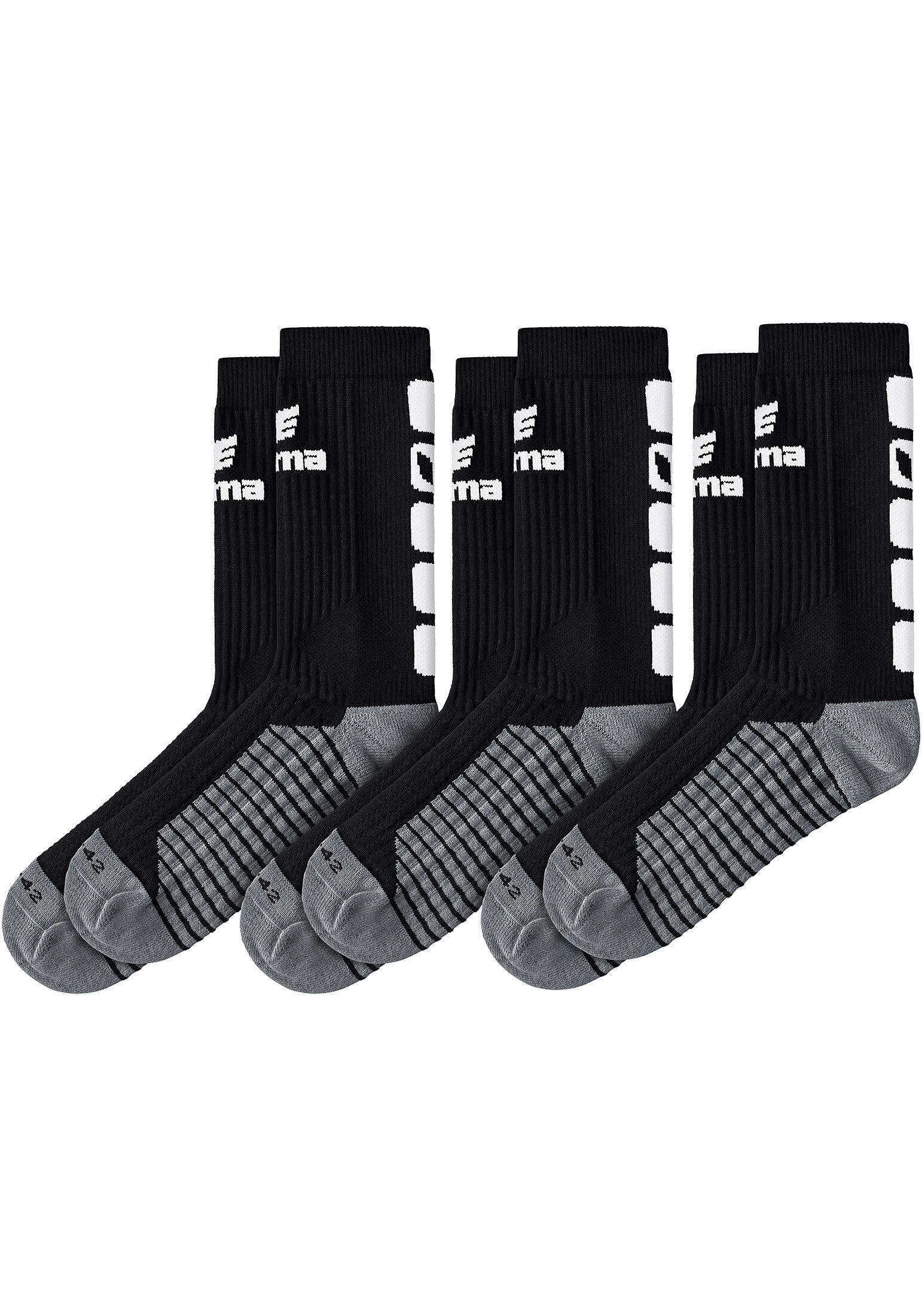 ERIMA Unisex Erwachsene 3-Pack Socken Classic 5-C