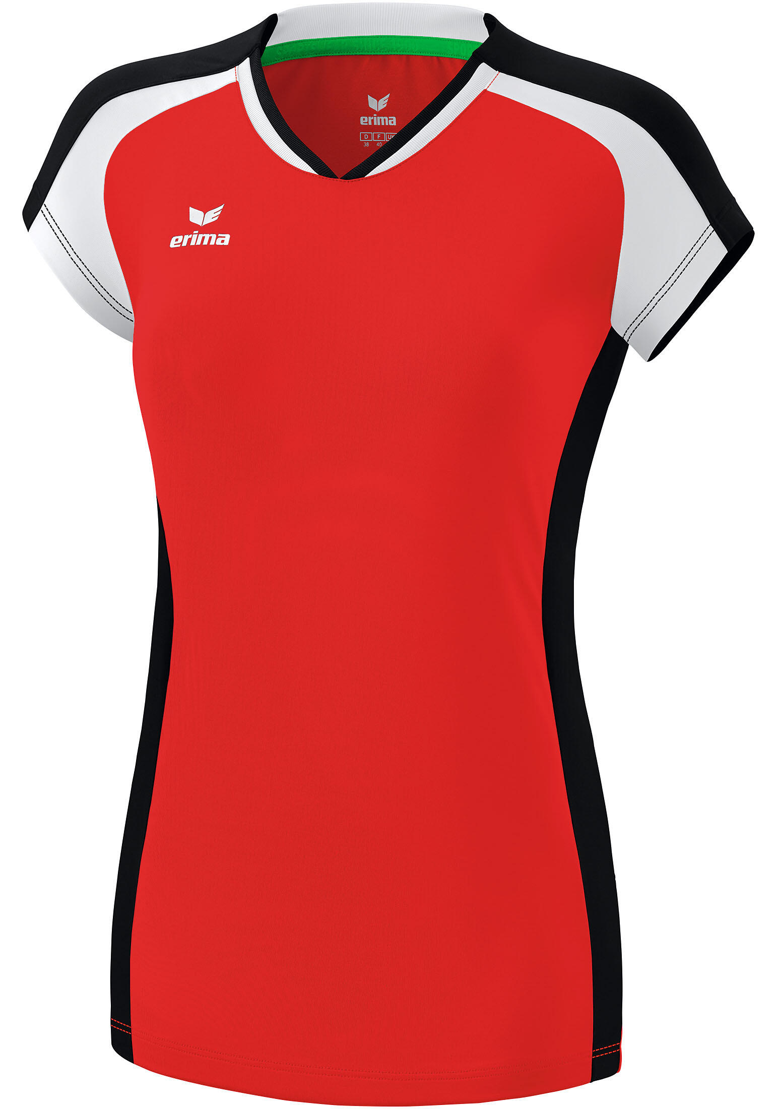 Erima Gandia Tanktop Dames Rood/zwart/wit 3/4