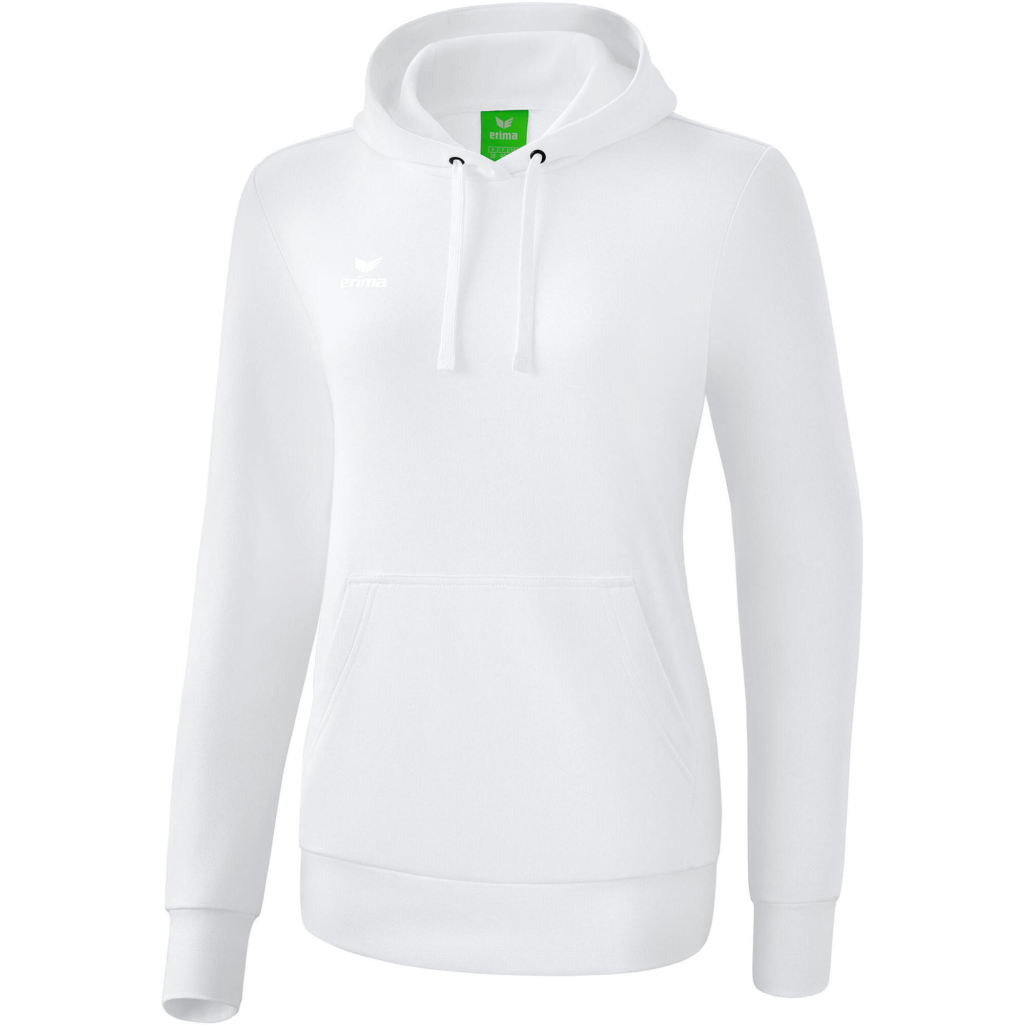 Erima - Sweatshirt À Capuche Femme Erima Basic - Sweat-shirt - Blanc - 42 M/l - Decathlon