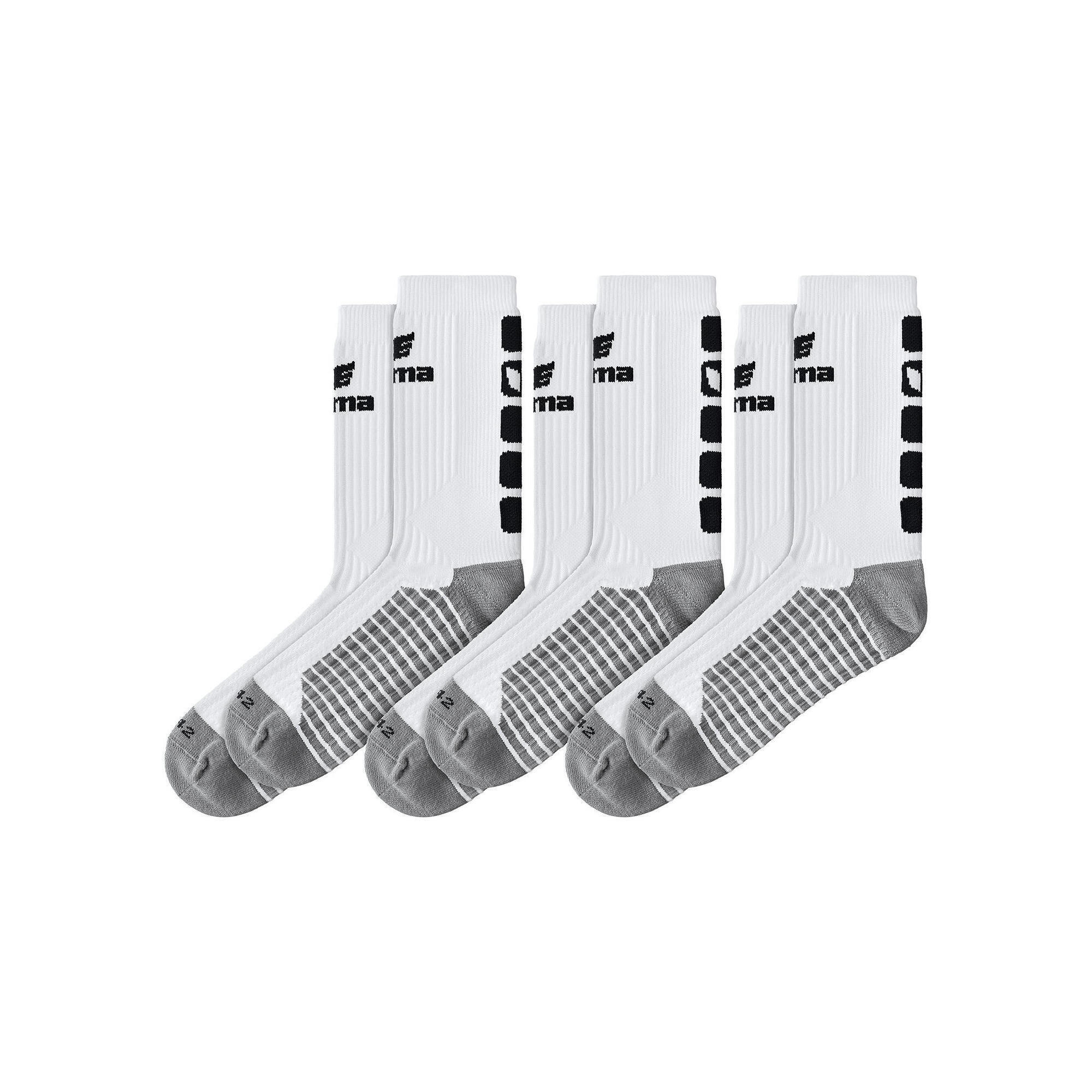 ERIMA Unisex Erwachsene 3-Pack Socken Classic 5-C
