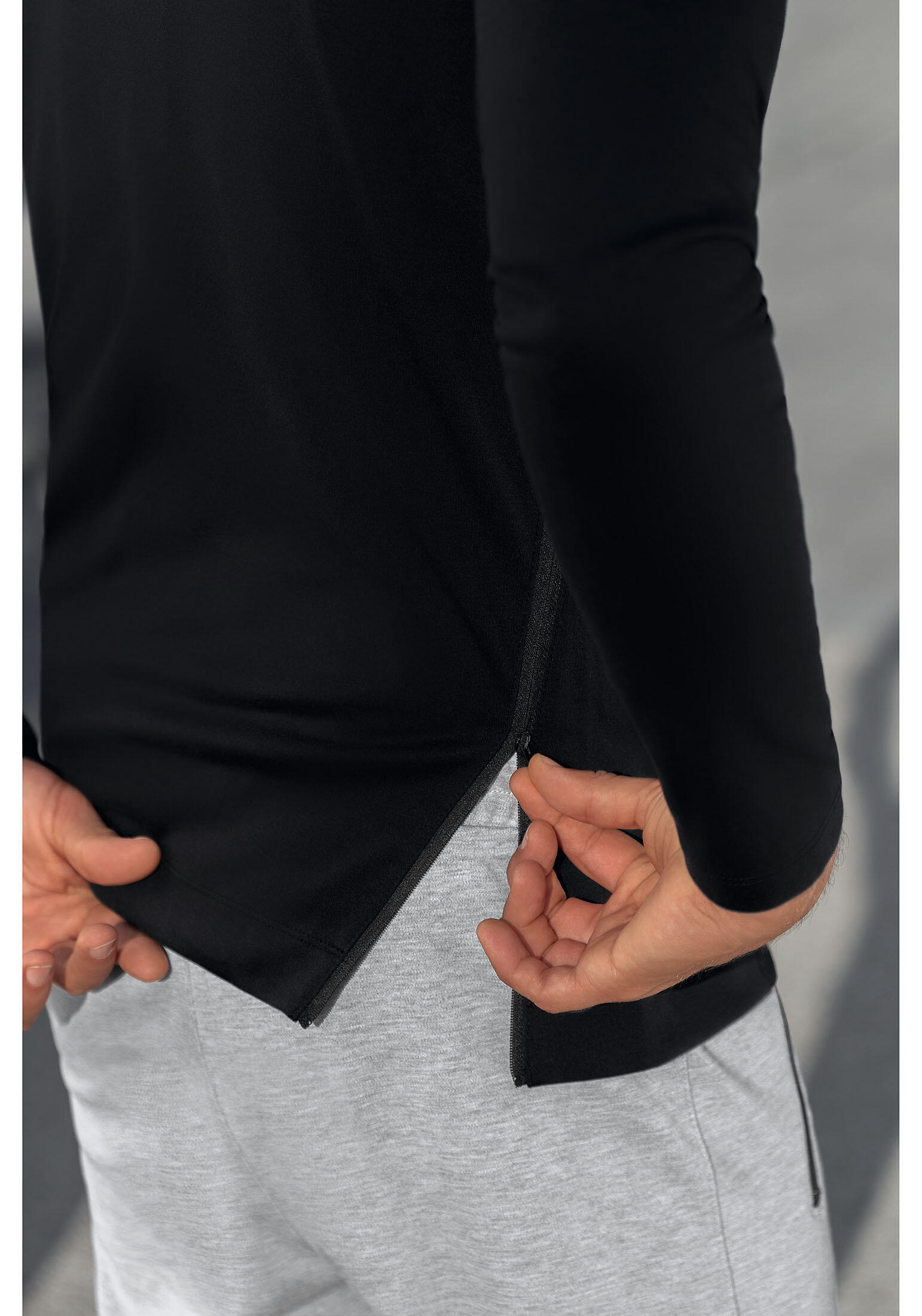 Kapuzensweat Essential 3/8