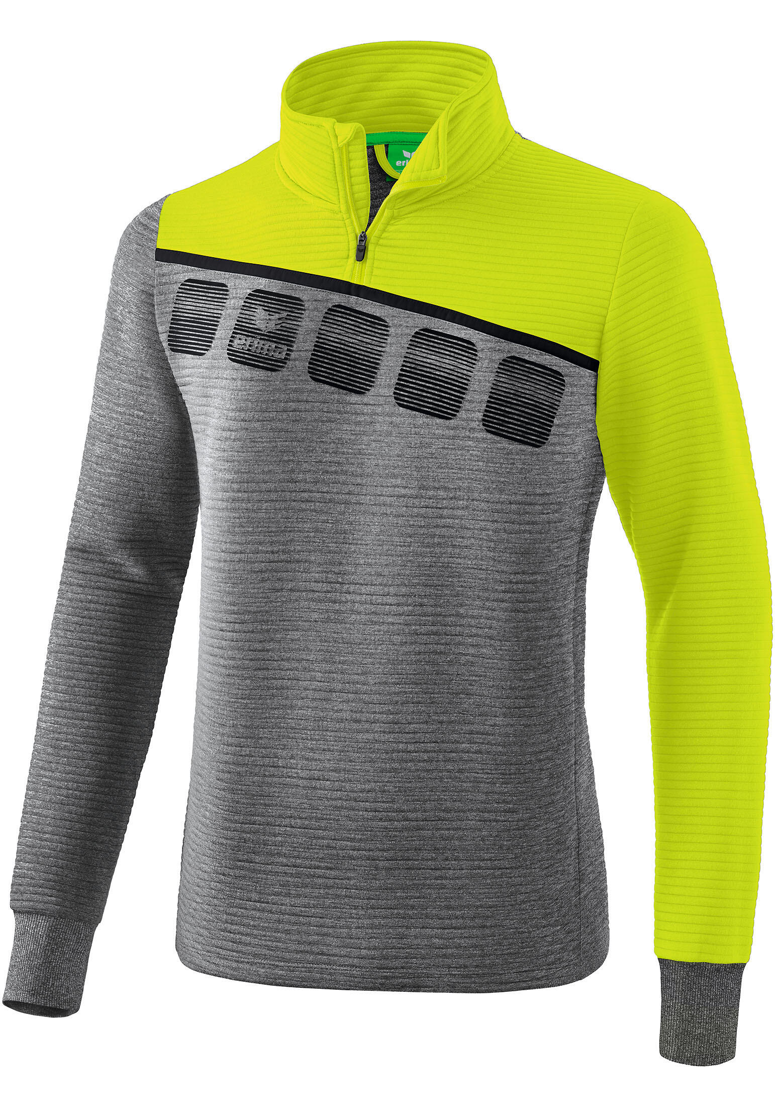 grau / fluoreszierendes Neongelb