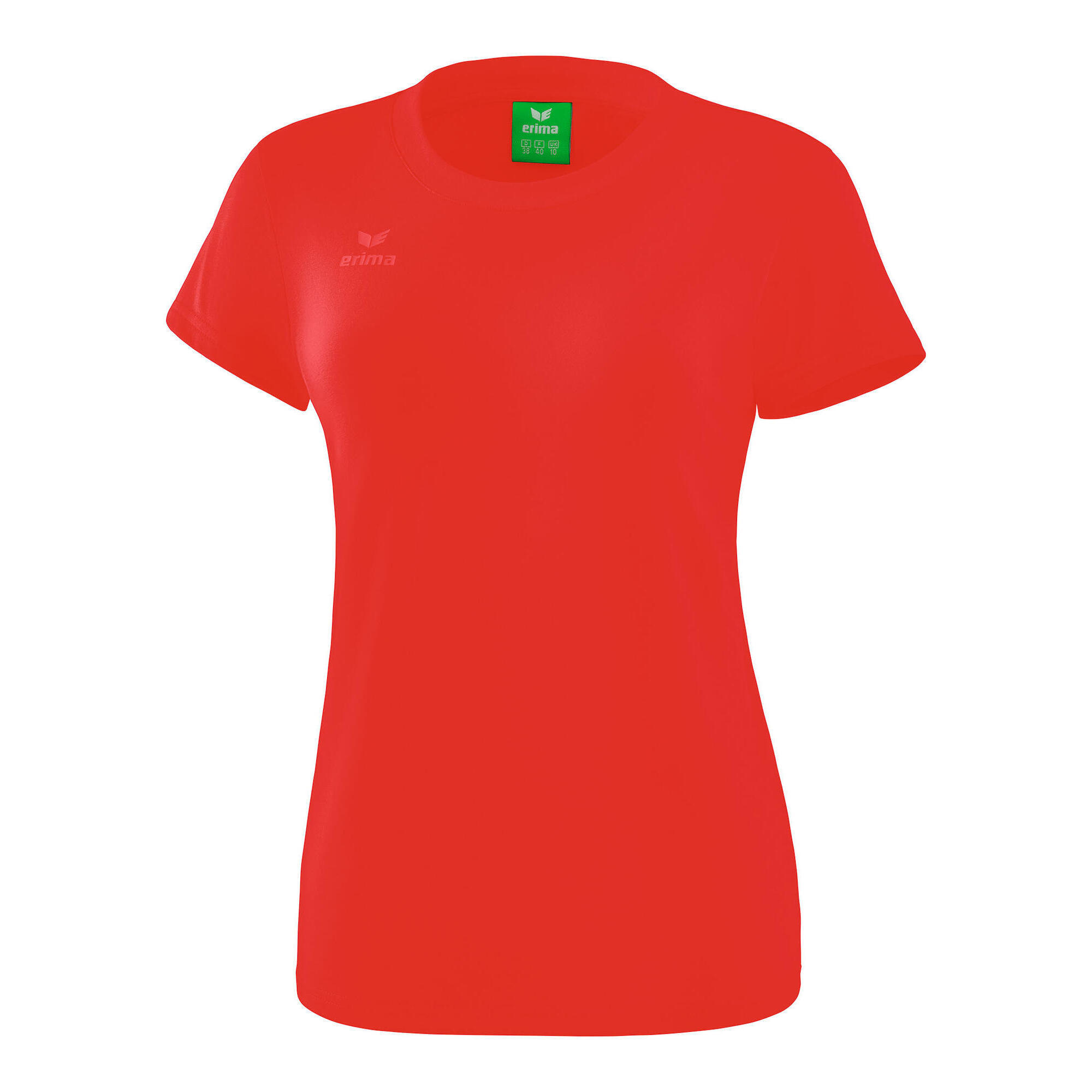 Erima - T-shirt Femme Erima Style - T-shirt Manches Courtes - Rouge - 40 M - Decathlon