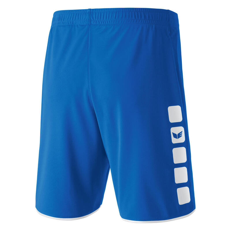Short ERIMA 5-CUBES Albastru Royal/Alb Juniori