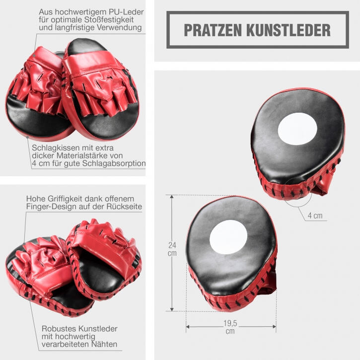 Gorilla Sports Hand Pads 4 cm materiaaldikte - Schokdempend