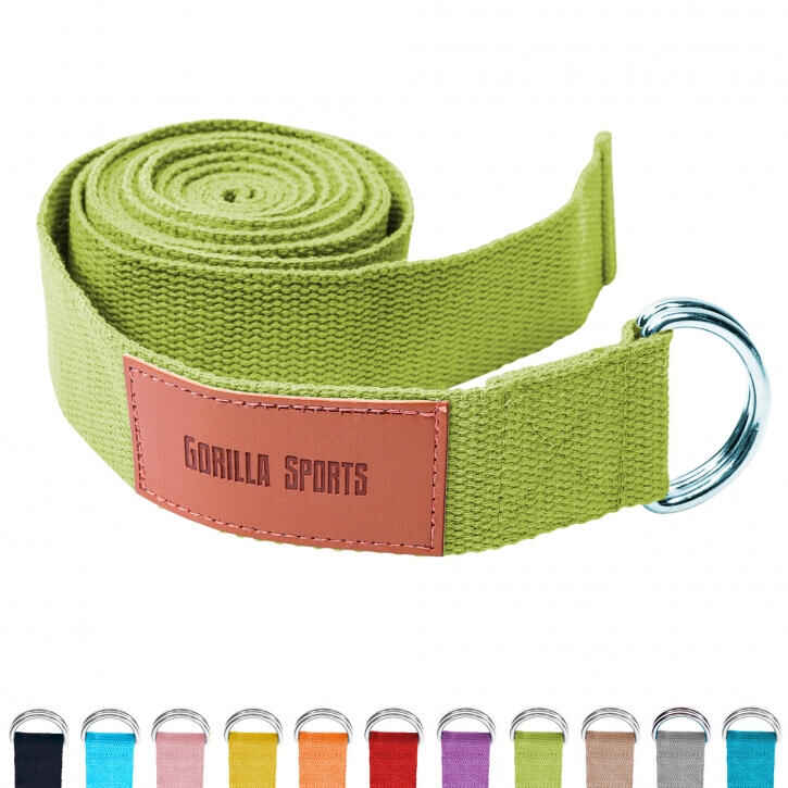 Yogagurt in verschiedenen Farben
