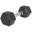 Gorilla Sports Dumbell - 4 kg - Gietijzer (rubber coating) - Hexagon