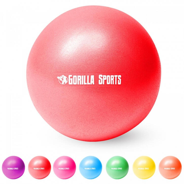 Gorilla Sport Mini Pilates Bal - 28 cm - Rood