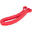 Banda elastica pentru antrenament de fitness 13 mm, Roșu