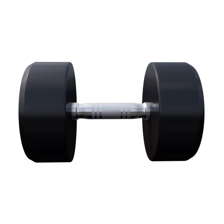 GORILLA SPORTS ROUND MONOBLOCK DUMBBELL | WEIGHT TRAINING | CHOICE OF 2.5KG TO 40KG