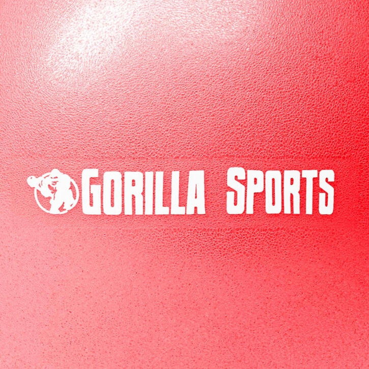 Gorilla Sports Mini Pilates Bal - 18 cm - Rood