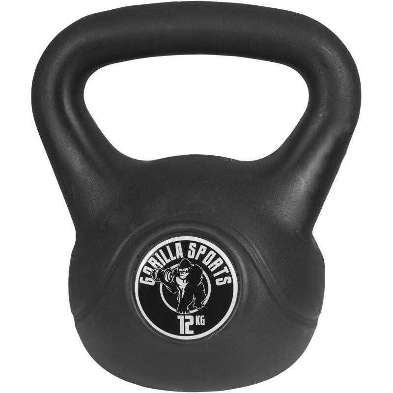 GORILLA SPORTS Kettlebell Kunststoff