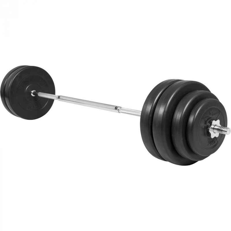 E-Series Langhantelset 25 mm Kunststoff 60 kg