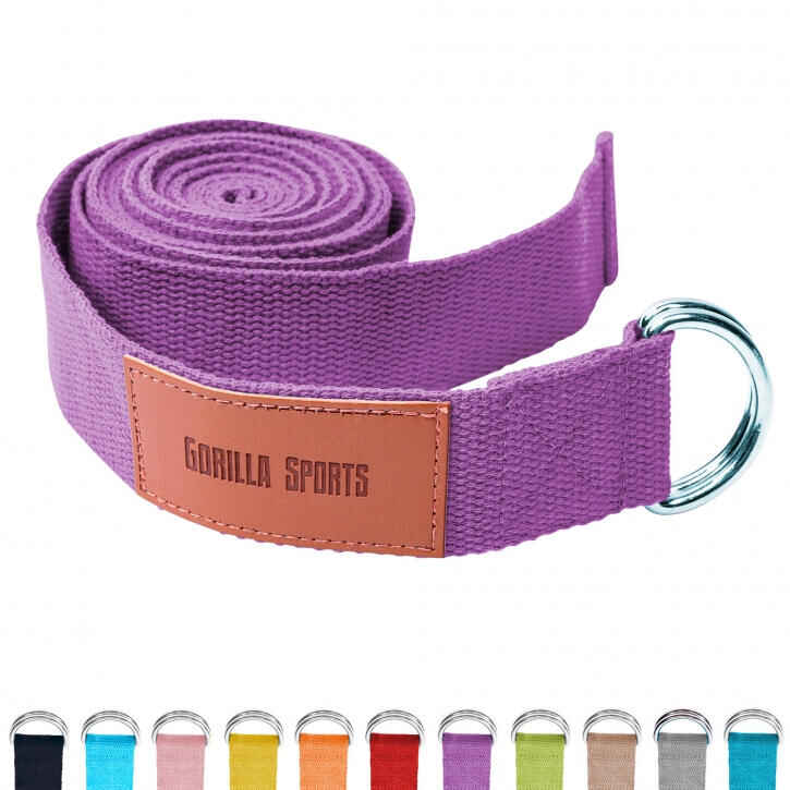 Yogagurt in verschiedenen Farben