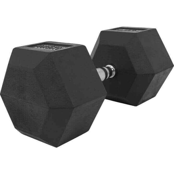 Hexagon Kurzhantel Gummi 2-50 kg