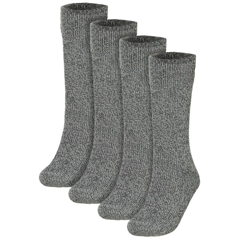 HeatKeeper thermosokken dames grijs (4-PACK)