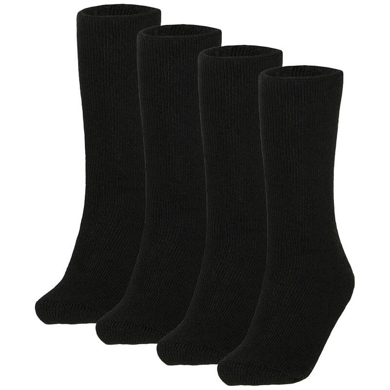 HeatKeeper thermosokken dames zwart (4-PACK)