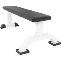 BANC DE MUSCULATION PLAT | MUSCULATION | COULEUR BLANC