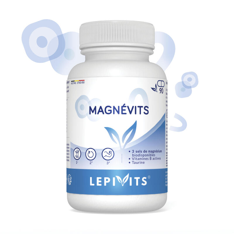Magnevits - Vermoeidheid & kramp vermindering - 90 capsules