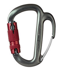 Mousqueton escalade avec ergot de freinage Petzl Freino