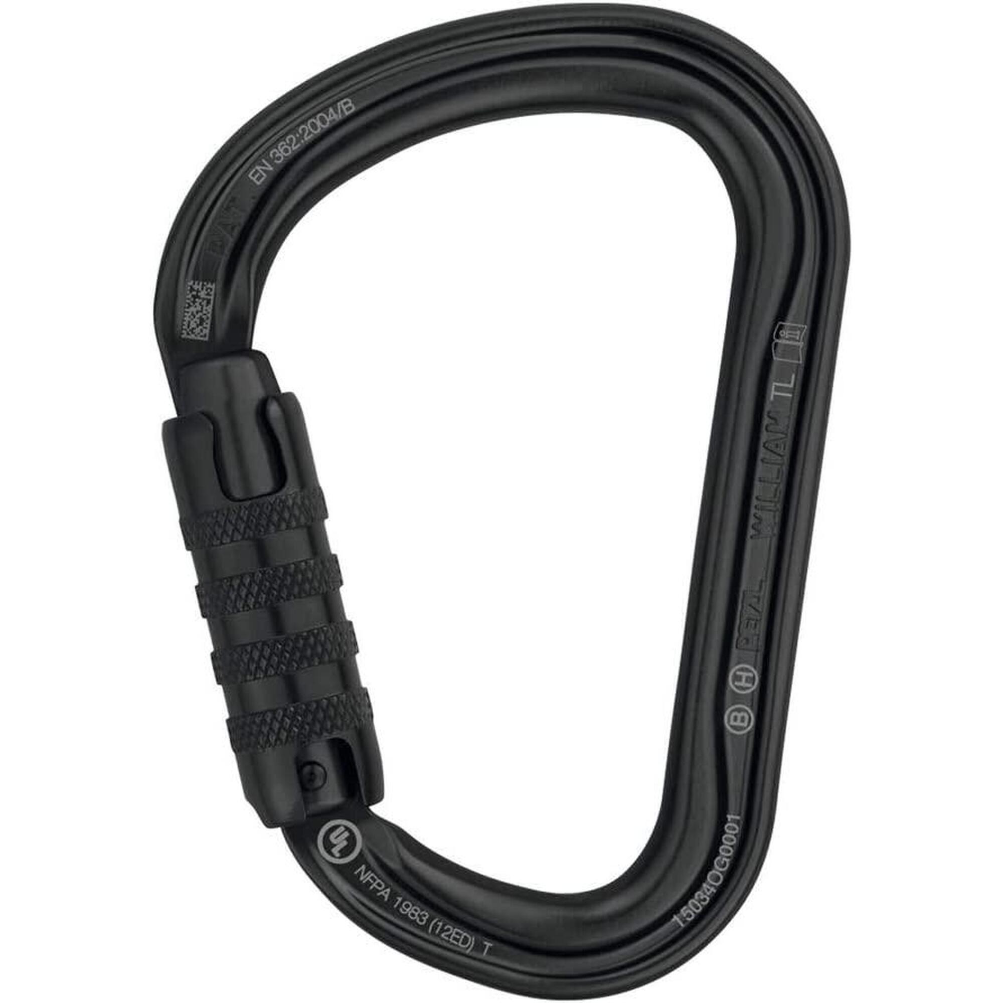PETZL Moschettone Arrampicata William Triact Lock