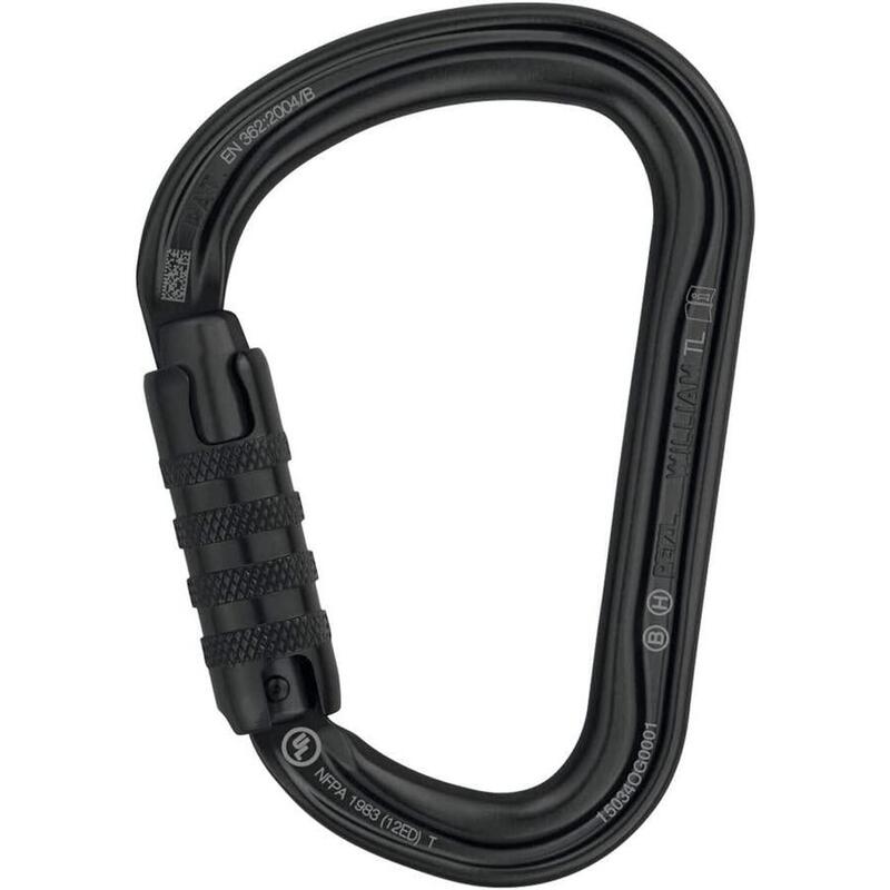Karabinek Petzl William Triact-Lock - black