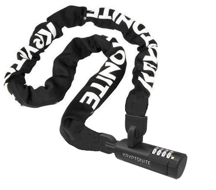 Kryptonite005292 Combo U Bicycle Lock, Black, 4 x 8