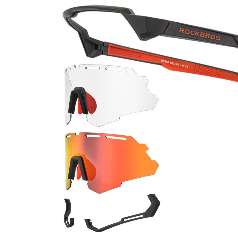 Okulary rowerowe fotochromowe + polaryzacyjne Rockbros SP246 2/5