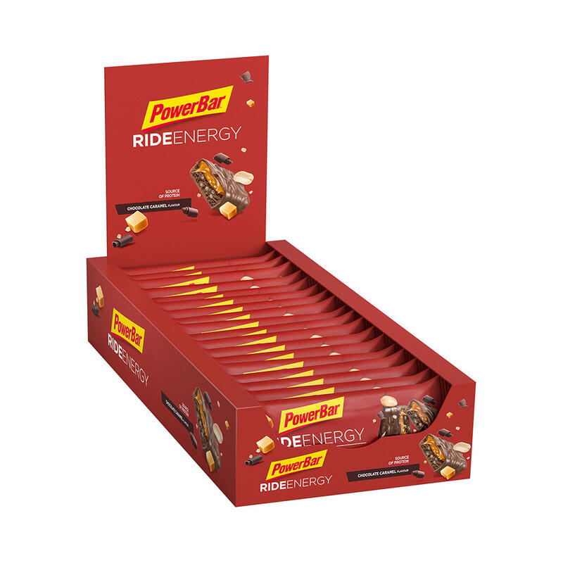 Ride Energy Bar - Chocolat caramel - 990 grammes (18 barres)