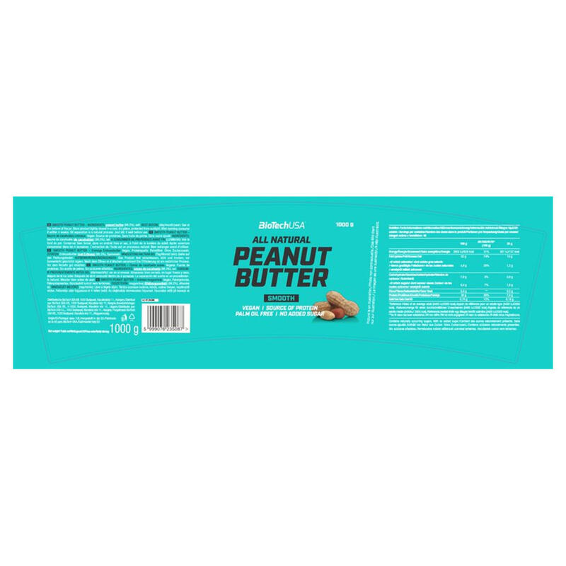 Biotech Usa Peanut Butter 1000 Gr