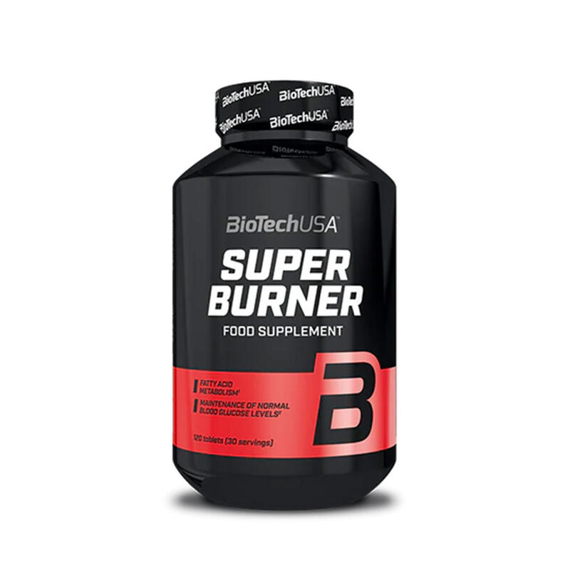 BioTechUSA Super Burner 120 Tabletas Quema Grasas