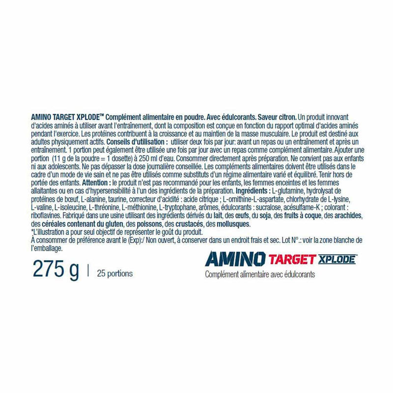Amino target xplode (275g) | Citron