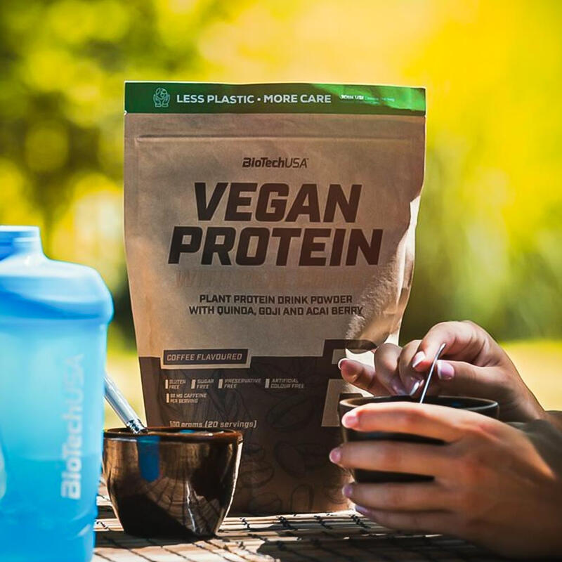 Proteína vegetal | Proteína vegana (500g) | Café