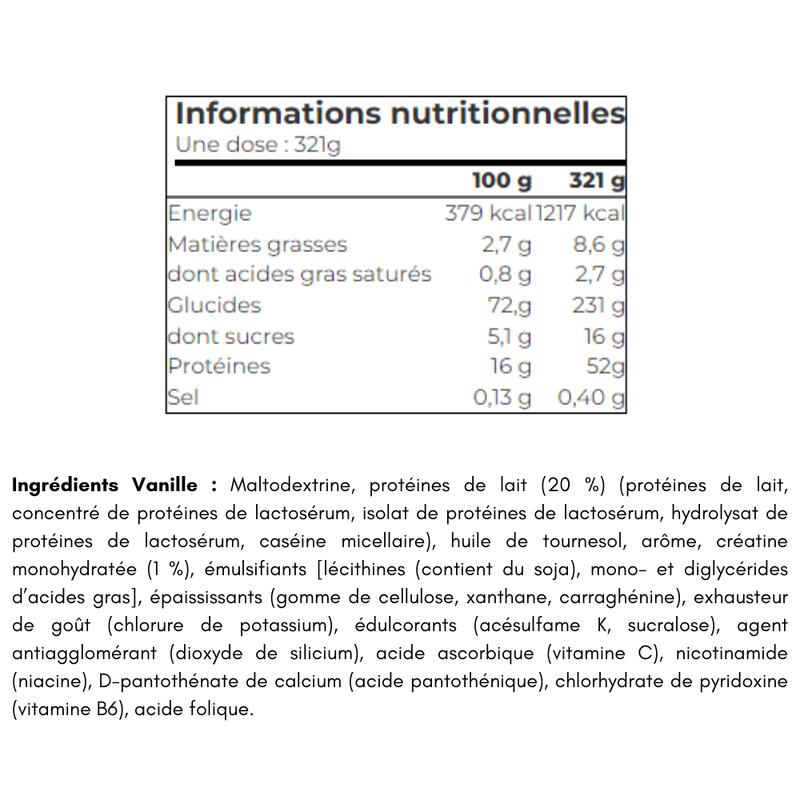 Super Mass Gainer 2.9kg Dymatize