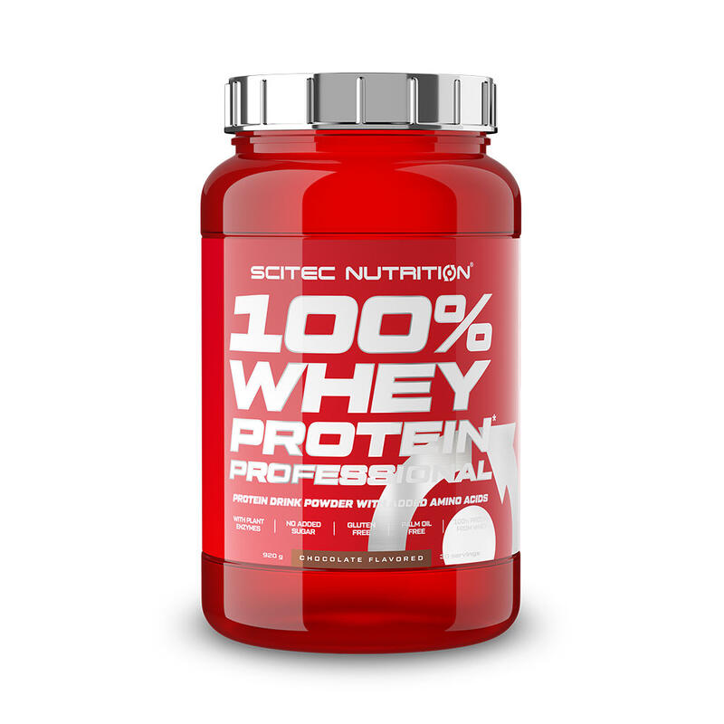 Odżywka białkowa Scitec 100% Whey Protein Professional 920g Chocolate