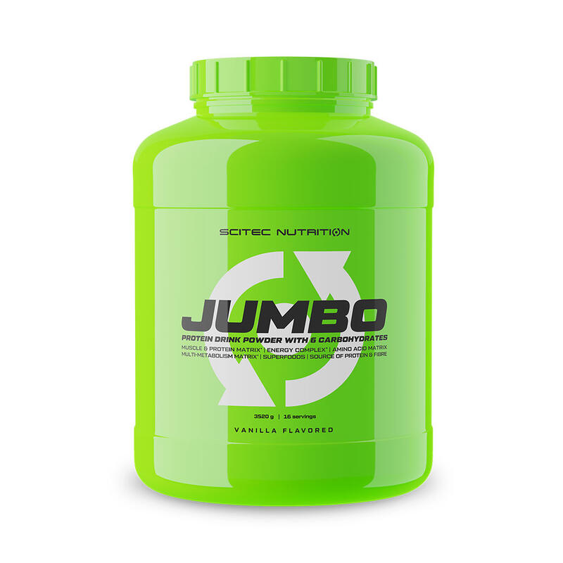 Gainer SCITEC Jumbo - 3520g Na wzrost masy mięśniowej