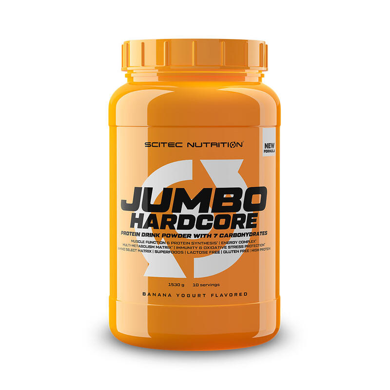 Jumbo Hardcore - 1530g Yogurt Banana de Scitec Nutrition