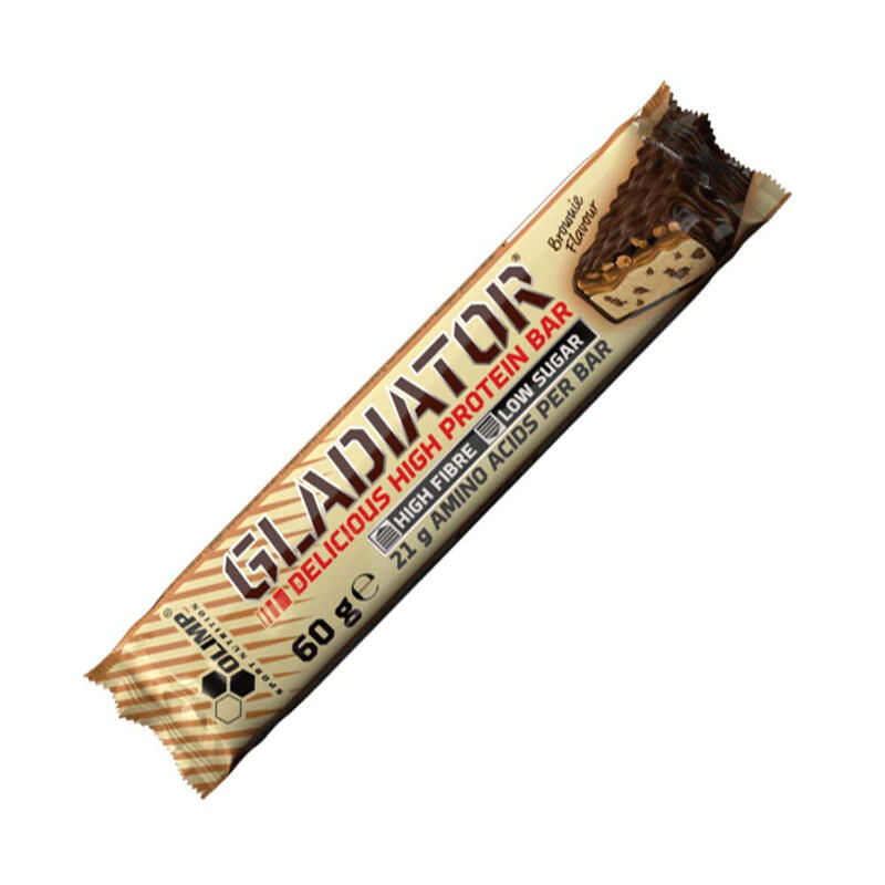 Baton proteinowy Olimp Gladiator - 60 g Brownie