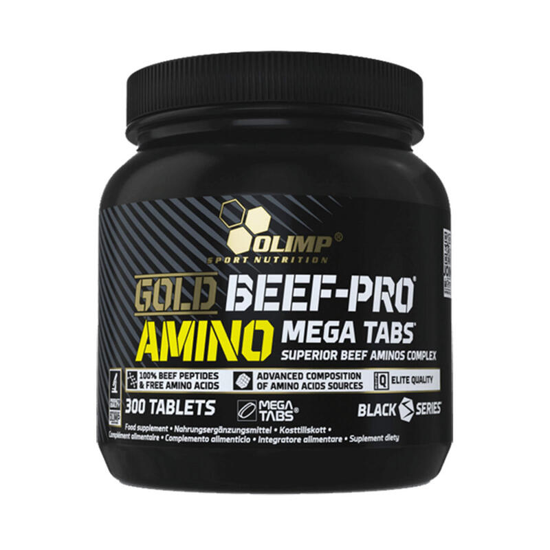 Aminokwasy Olimp Gold Beef-Pro Amino Mega Tabs - 300 Tabletek
