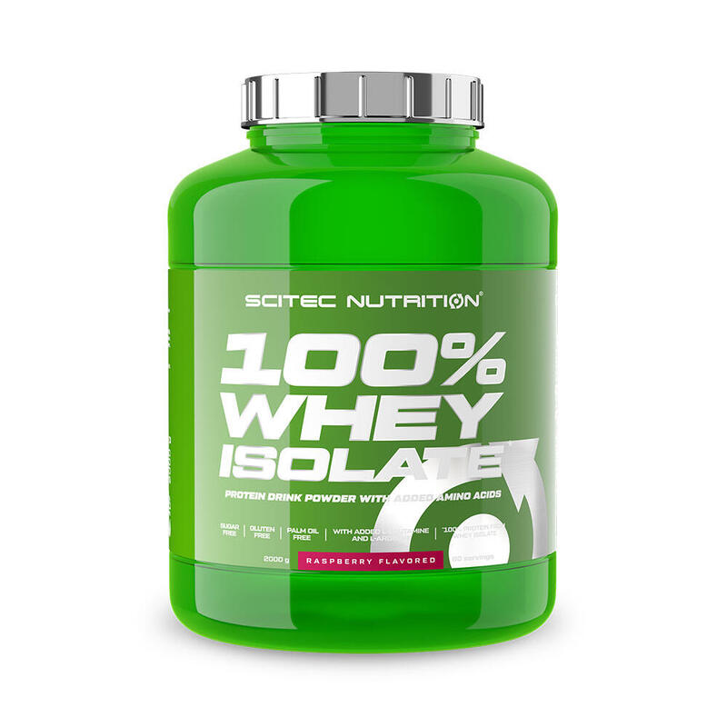 100% Whey Isolate - 2000g Frambuesa de Scitec Nutrition