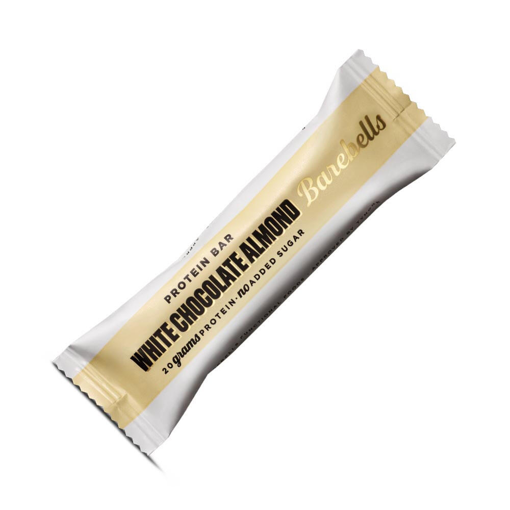 Barebells barre protéinée (55g) | White Chocolate Almond 1/3