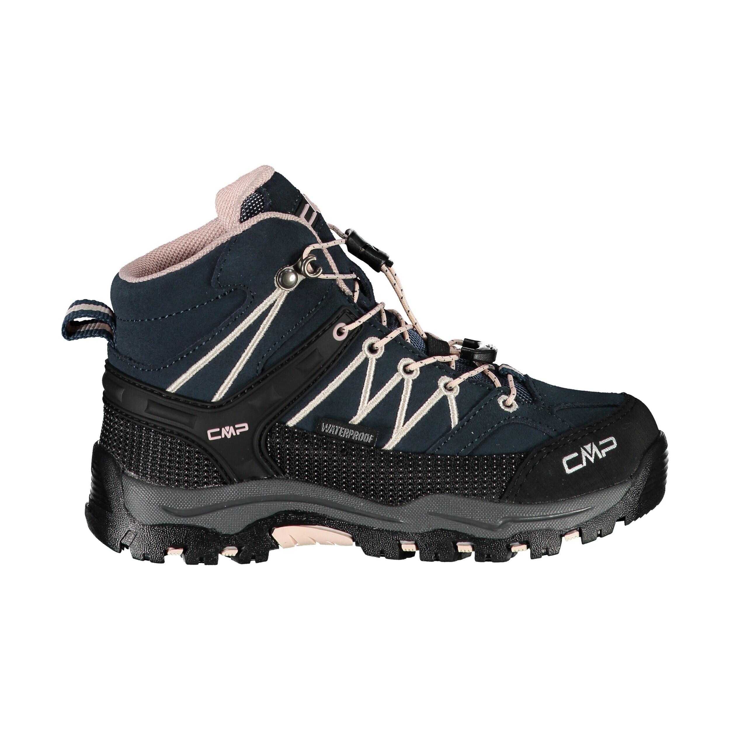 CMP Outdoorschuh Rigel Mid Wandern/Outdoor/Trekking Kinder Asphalt Rose Wasserdicht