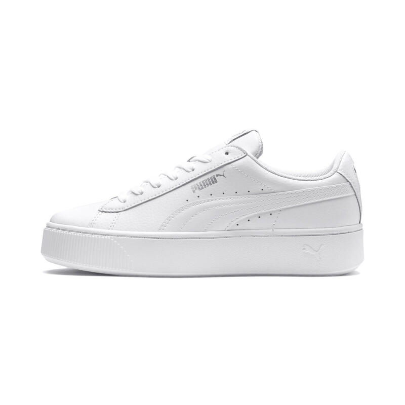 PUMA Vikky Stacked sportschoenen voor dames PUMA White