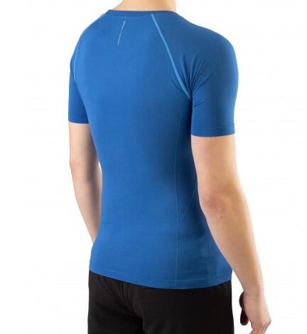Intimo tecnico uomo VIKING Lockness manica corta blu 2/3