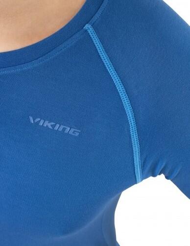 Intimo tecnico uomo VIKING Lockness manica corta blu 3/3