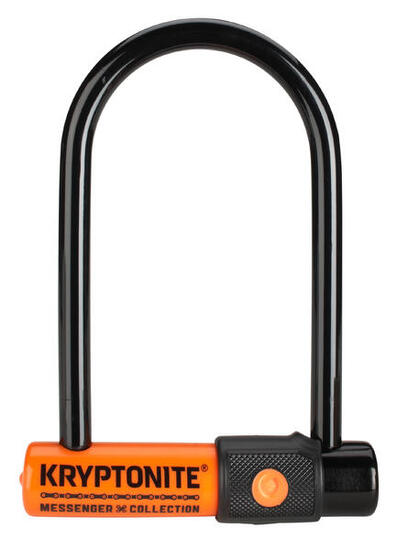 Kryptonite Evolution Messenger Mini U-lock.