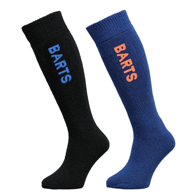 Basic Skisock Kids 2P - chaussettes - noir - hommes - Pisteeskiën