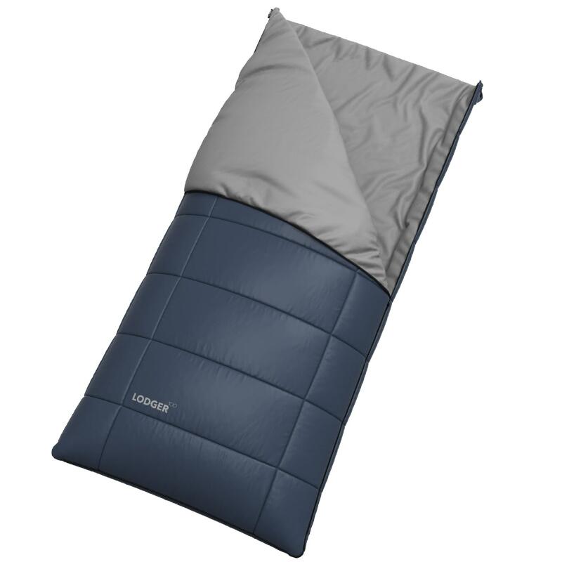 Couverture de sac de couchage modèle Lodger 100 droit -1°C - Bleu