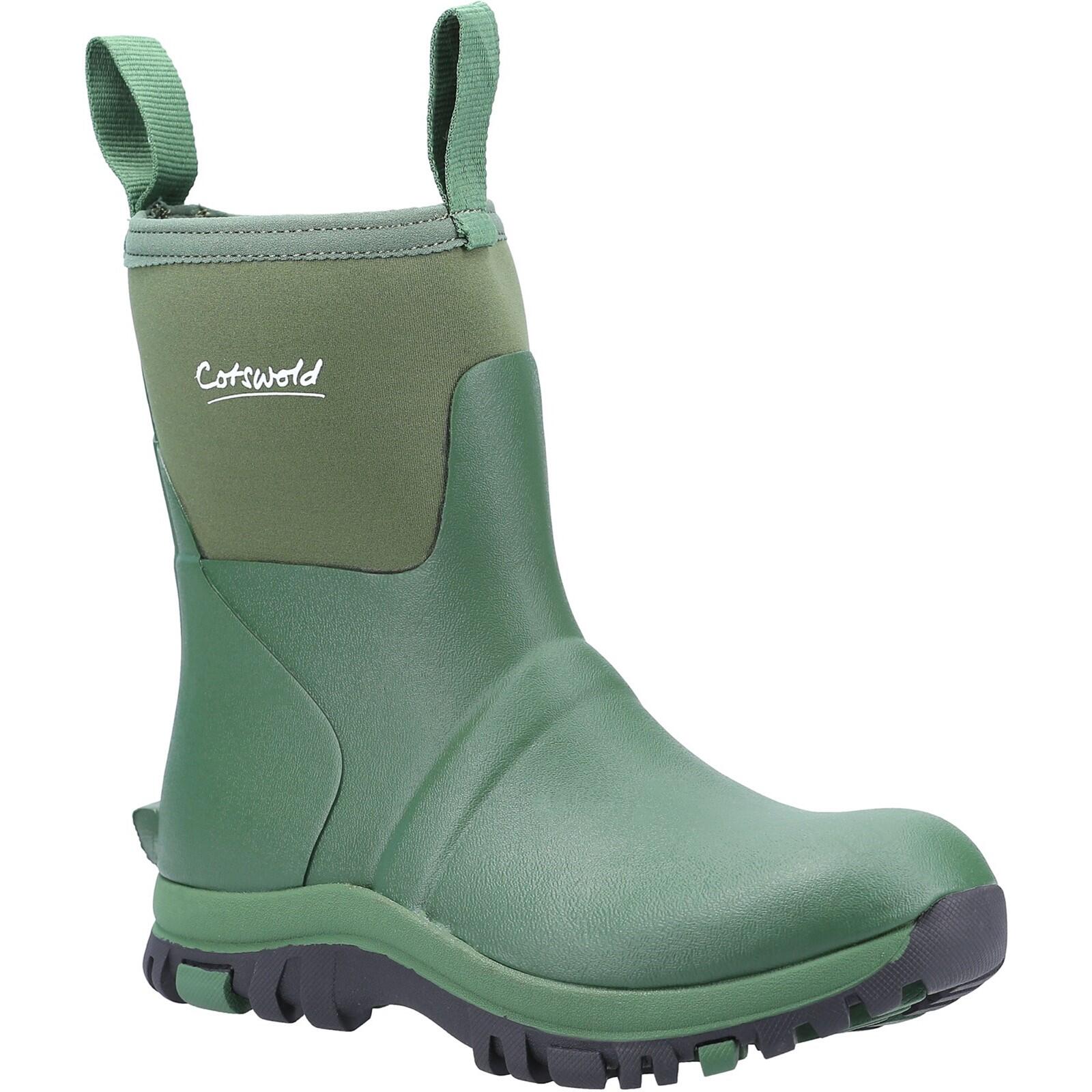 Blaze Plain Rubber Wellingtons GREEN 2/4