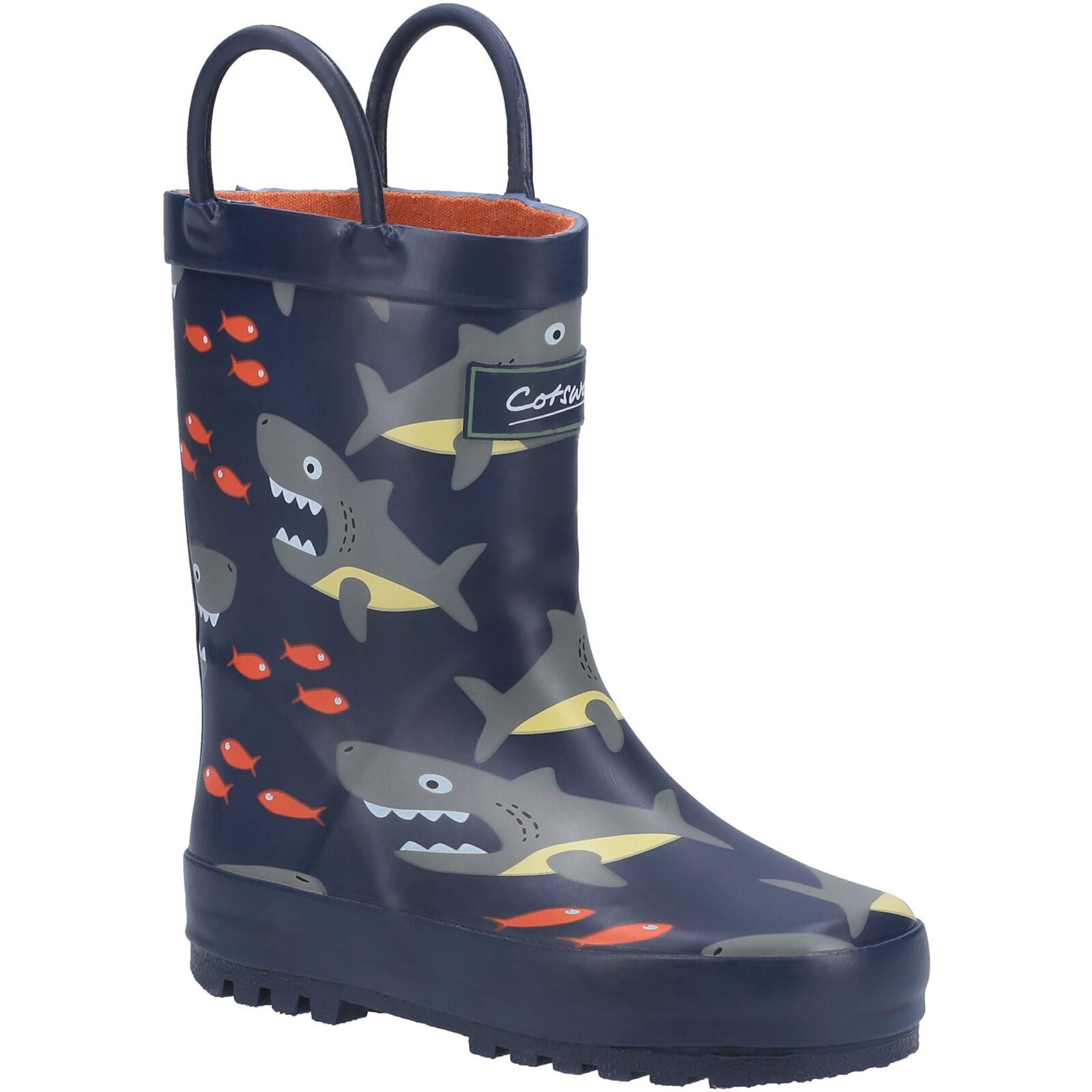 Puddle Childrens Wellingtons GREY 2/4